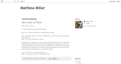 Desktop Screenshot of matthewmiller.net